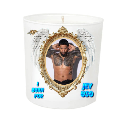 JEY USO, BURN CANDLE