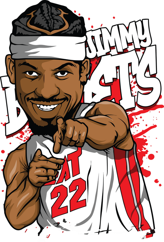 JIMMY BUTLER BUCKETS T-SHIRT