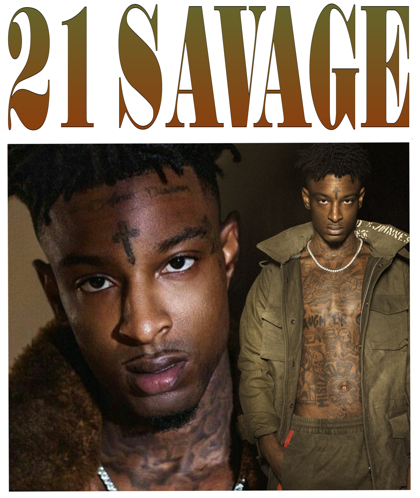 21 SAVAGE VINTAGE T- SHIRT